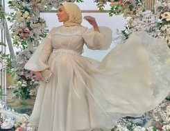  صوت الإمارات - موديلات جذّابة لفساتين سهرة من مدونات الموضة المحجبات