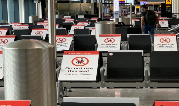  صوت الإمارات - مطار هيثرو يمدّد القيود على رحلات جويّة حتى نهاية الصيف
