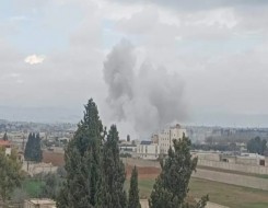  صوت الإمارات - قصف إسرائيلي لريف درعا في سوريا