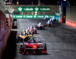  صوت الإمارات - فريق "نيسان فورمولا إي" يصل إلى منصة التتويج في سباق الدرعية "إي بري"