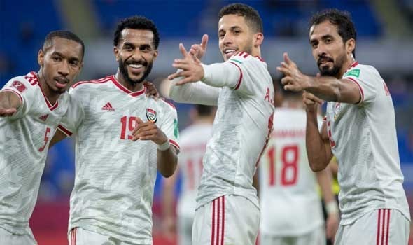 المنتخب الإماراتي لكرة القدم يختتم اليوم تحضيراته للقاء منتخب طاجيكستان