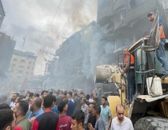  صوت الإمارات - قصف مدفعي إسرائيلي عنيف يستهدف أحياء جنوبي مدينة غزة