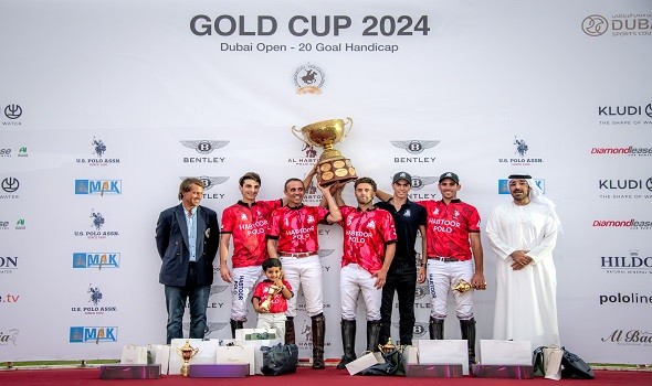 فريق الحبتور يتوج بطلاً لكأس دبي الذهبية للبولو 2024