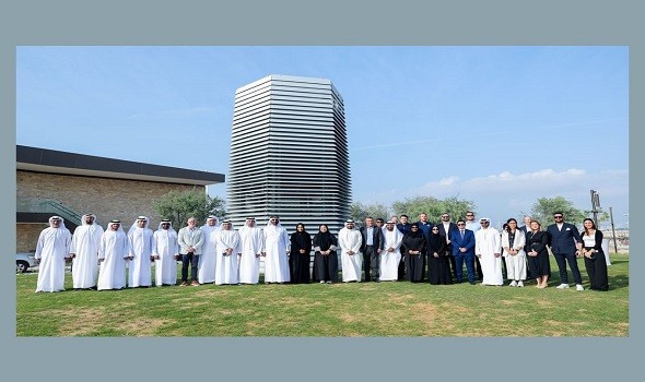  صوت الإمارات - تشغيل أول برج لتنقية الهواء في المنطقة بجزيرة الحديريات