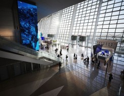  صوت الإمارات - مطار زايد الدولي يؤكد العمل بكامل طاقته رغم الأحوال الجوية الصعبة