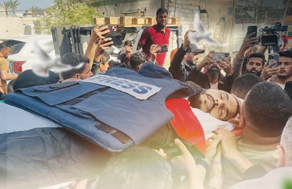  صوت الإمارات - استشهاد الصحفي حسن أصليح أيقونة الإعلام في غزة وخسارته تفوق اغتيال القادة