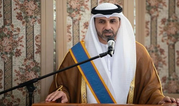 سفير الإمارات يتسلم وسام هونوراتو فاسكيز من وزيرة خارجية الإكوادور