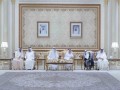  صوت الإمارات - حاكم الشارقة يستقبل المهنئين بعيد الفطر السعيد في قصر البديع