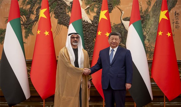 صوت الإمارات - الرئيس الصيني يستقبل ولي عهد أبوظبي ويبحثان تعزيز الشراكة الاستراتيجية وتطورات المنطقة