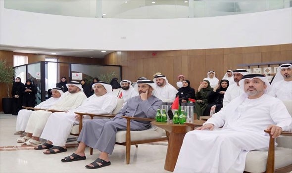  صوت الإمارات - عبدالعزيز بن حميد يشهد فعالية "فخورين بالإمارات" لتعزيز الهوية في عجمان