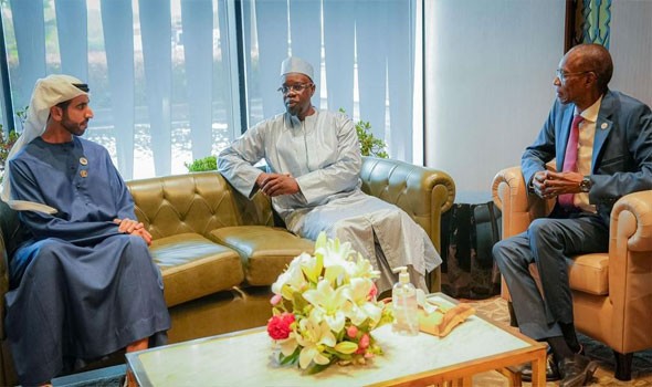  صوت الإمارات - شخبوط بن نهيان يشارك في منتدى داكار للأمن والسلم