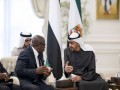 صوت الإمارات - الشيخ محمد بن زايد ورئيس سيراليون يبحثان تعزيز الشراكة الاقتصادية والتعاون التنموي بين البلدين