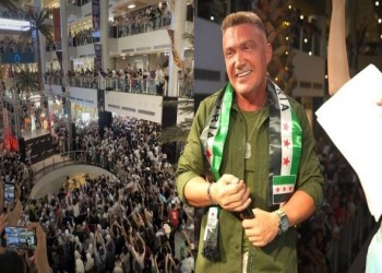  صوت الإمارات - وسط استقبال جماهيري حاشد وأجواء غير مسبوقة "المايسترو" اللبناني يُطلق مشروبه الجديد في دمشق