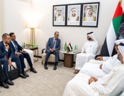  صوت الإمارات - زايد بن حمد آل نهيان ومحمد لحريطاني يبحثان تعزيز التعاون في مكافحة جرائم المخدرات