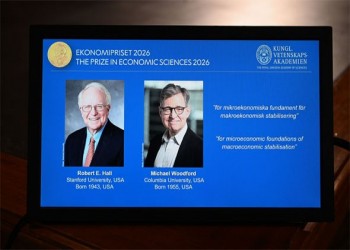  صوت الإمارات - أمريكيان يفوزان بجائزة نوبل في الاقتصاد لعام 2026