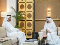  صوت الإمارات - ولي عهد رأس الخيمة يطلع على خدمات ودور "الاتحاد للمعلومات الائتمانية"